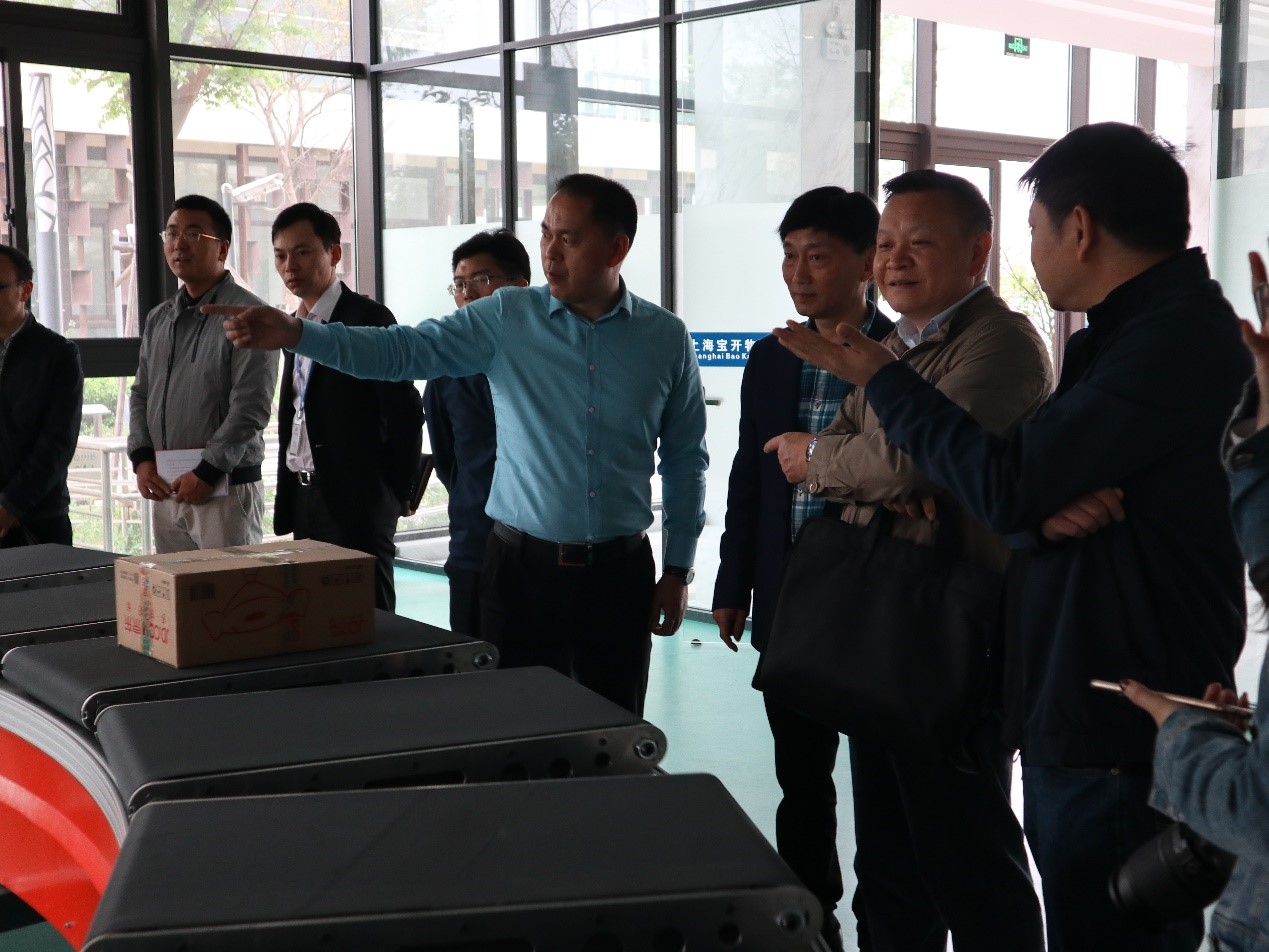 新聞 | 云南省委辦公廳、閔行區(qū)委辦公室、閔行區(qū)吳涇鎮(zhèn)黨委領(lǐng)導蒞臨上海寶開考察調(diào)研