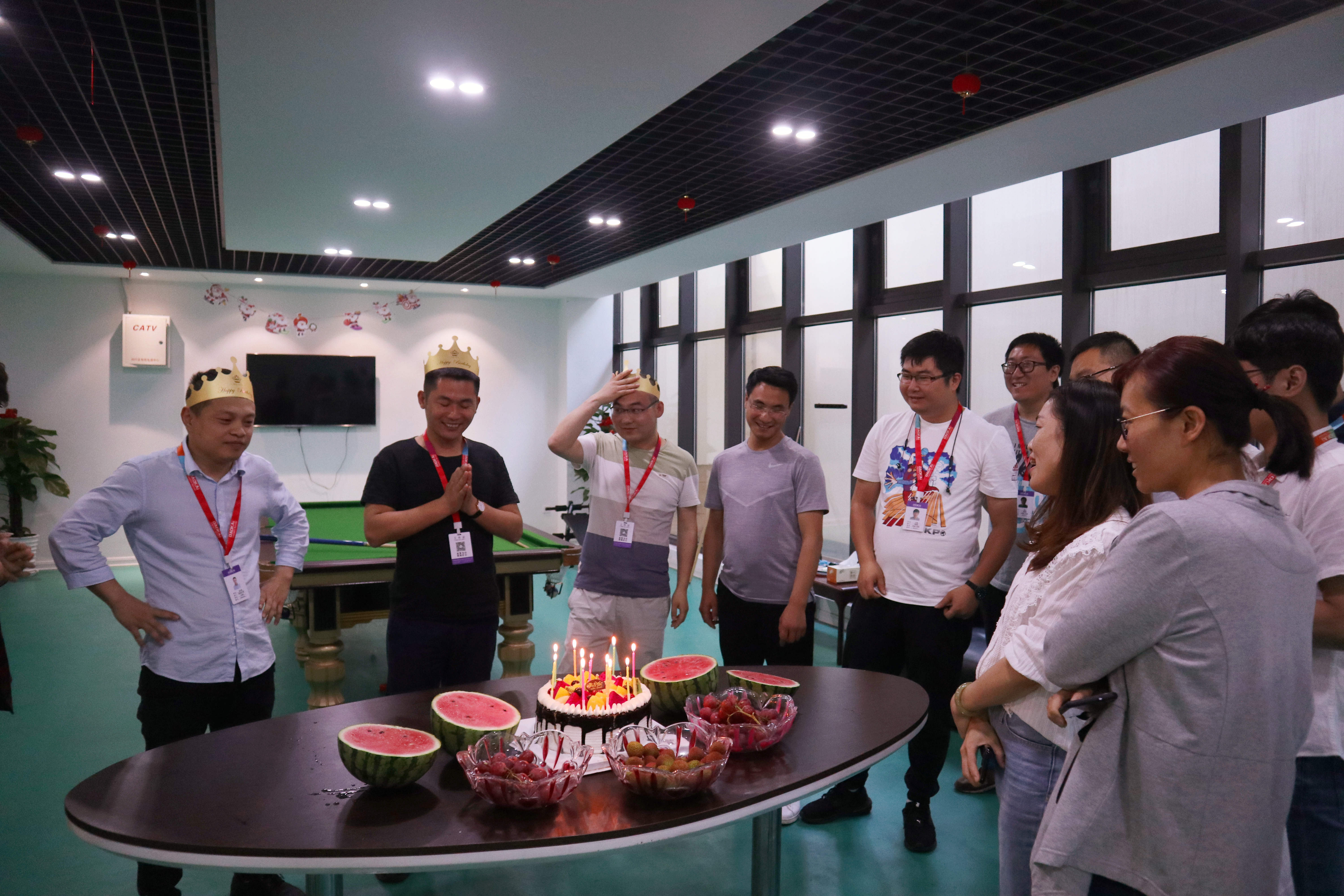 員工集體生日會 | 繽紛五月，把美好的祝福送給你